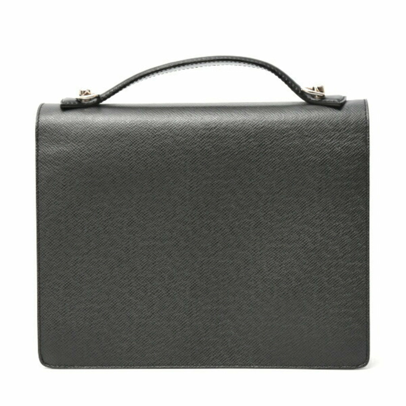 路易威登 男士 Monceau Taiga Ardoise 黑色包 (M32002)-1