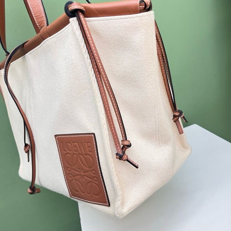 Loewe羅意威cushion帆布托特包-4
