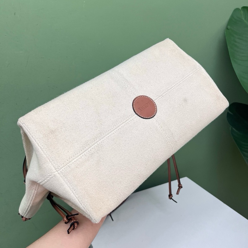 Loewe羅意威cushion帆布托特包-7