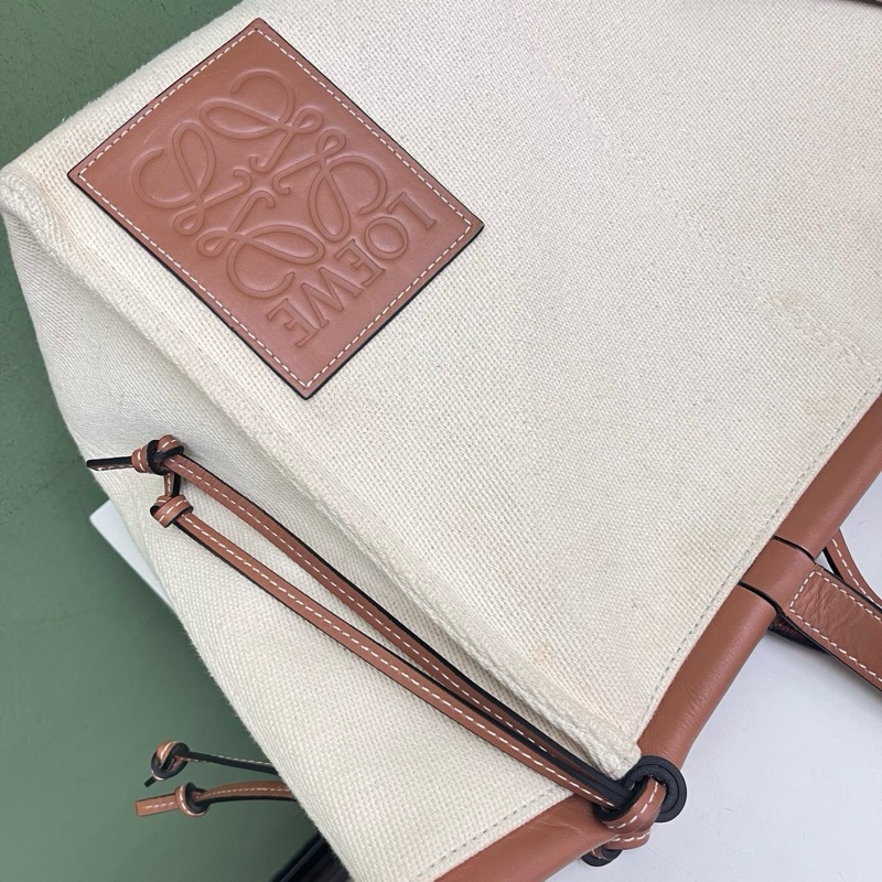 Loewe羅意威cushion帆布托特包-8