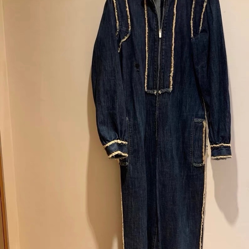 Dior牛仔連體褲38碼-0