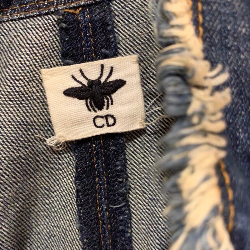 Dior牛仔連體褲38碼-2