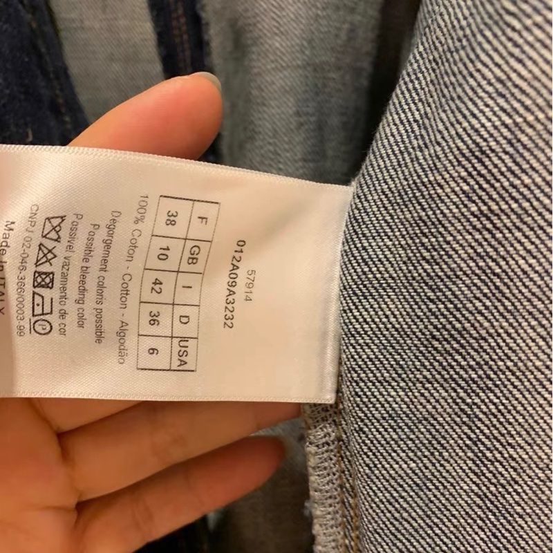 Dior牛仔連體褲38碼-3