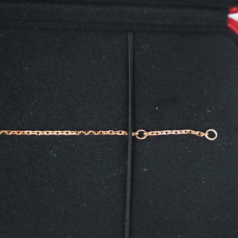 Cartier卡地亞 Love Bracelet Hlaf-Paved Diamonds 18K玫瑰金半鑽手鏈-15