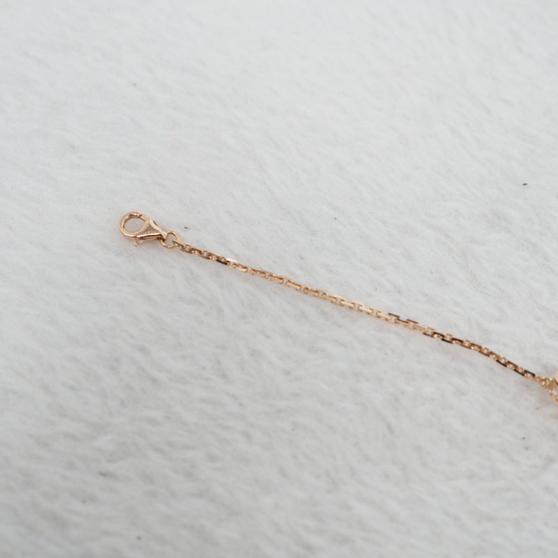 Cartier卡地亞 Love Bracelet Hlaf-Paved Diamonds 18K玫瑰金半鑽手鏈-16