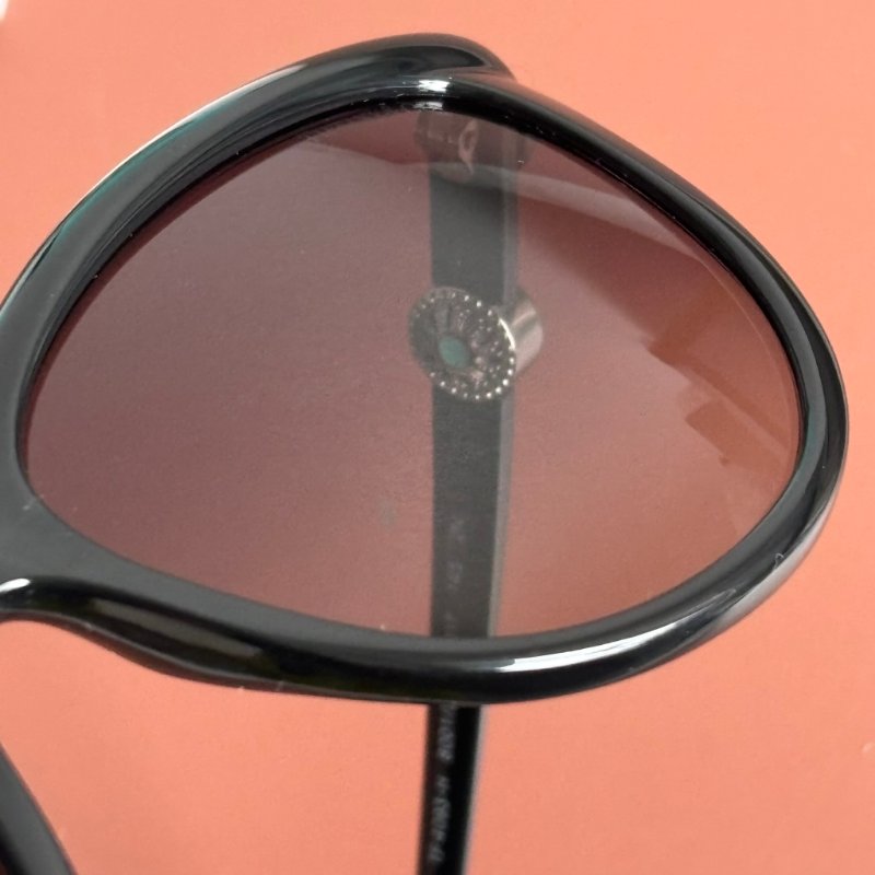 義大利製 ::Tiffany & Co.:: TF4105H 漸層鏡片黑框珍珠飾墨鏡 太陽眼鏡-7