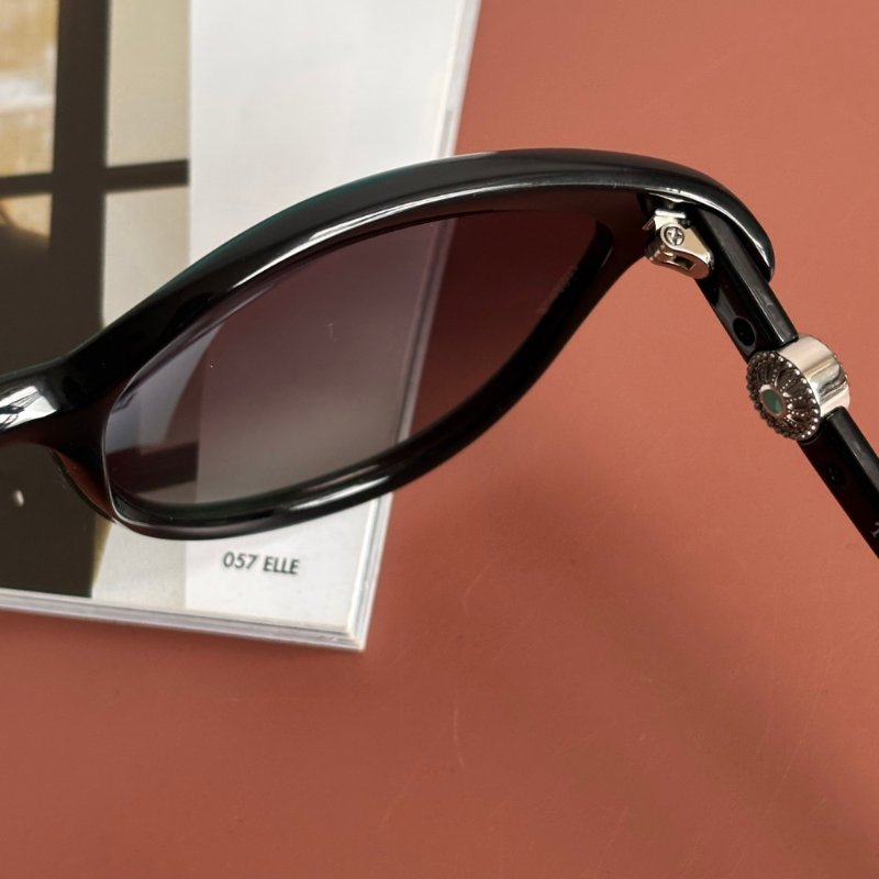 義大利製 ::Tiffany & Co.:: TF4105H 漸層鏡片黑框珍珠飾墨鏡 太陽眼鏡-11