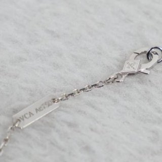 Van Cleef & Arpels VCA 梵克雅寶 Vintage Alhambra 18K白金白貝母四葉草中號單花項鍊-30