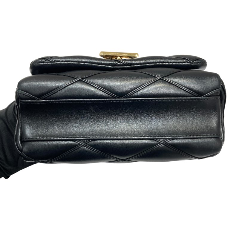 LOUIS VUITTON 路易威登 GO-14 MM M22891 單肩包/兩用手提包 皮革 黑色-5