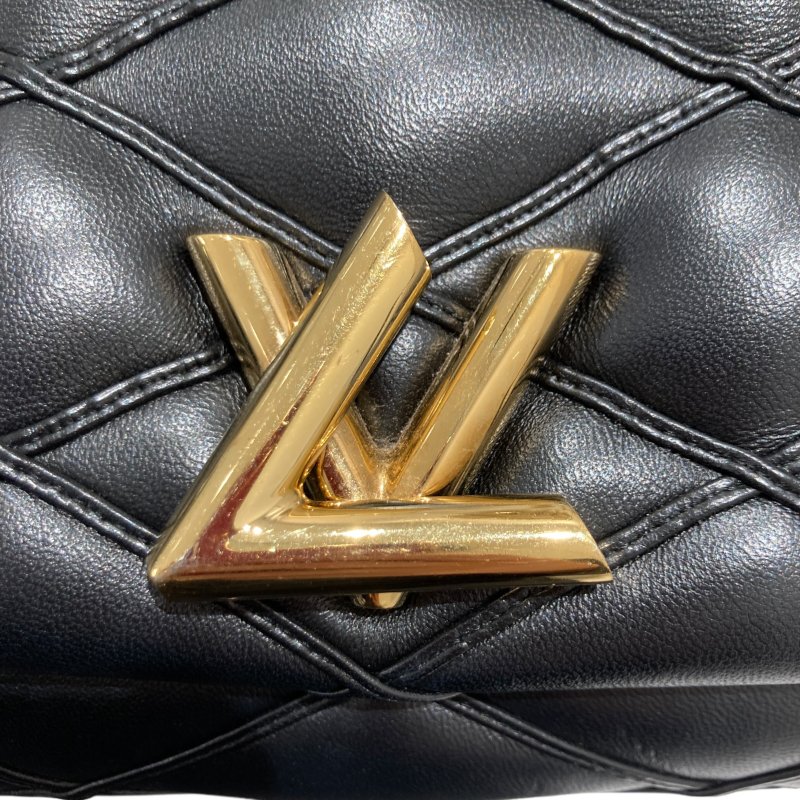 LOUIS VUITTON 路易威登 GO-14 MM M22891 單肩包/兩用手提包 皮革 黑色-15