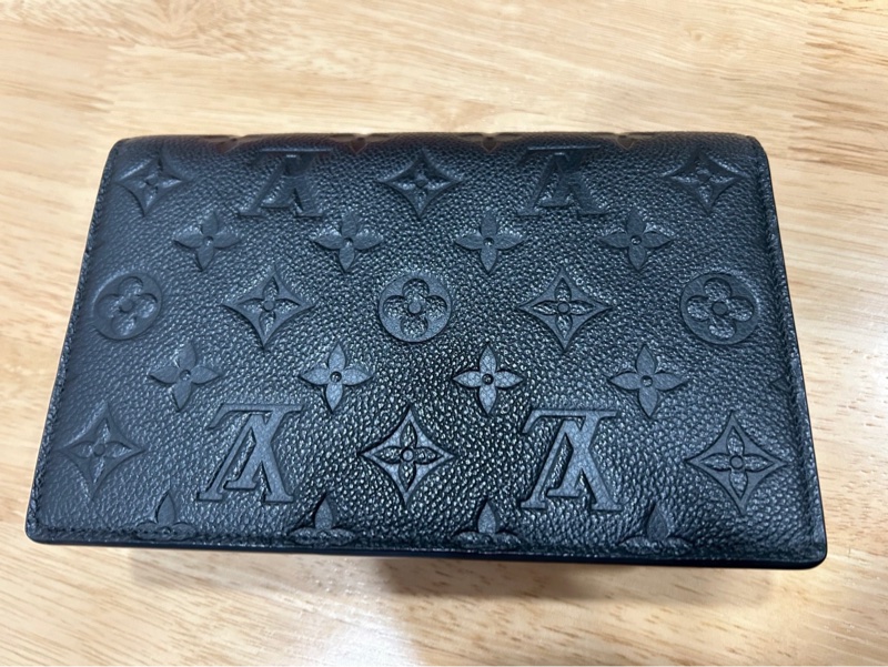 Lv vavin woc 黑色壓紋鏈條包 94新 簡約高級🖤-2