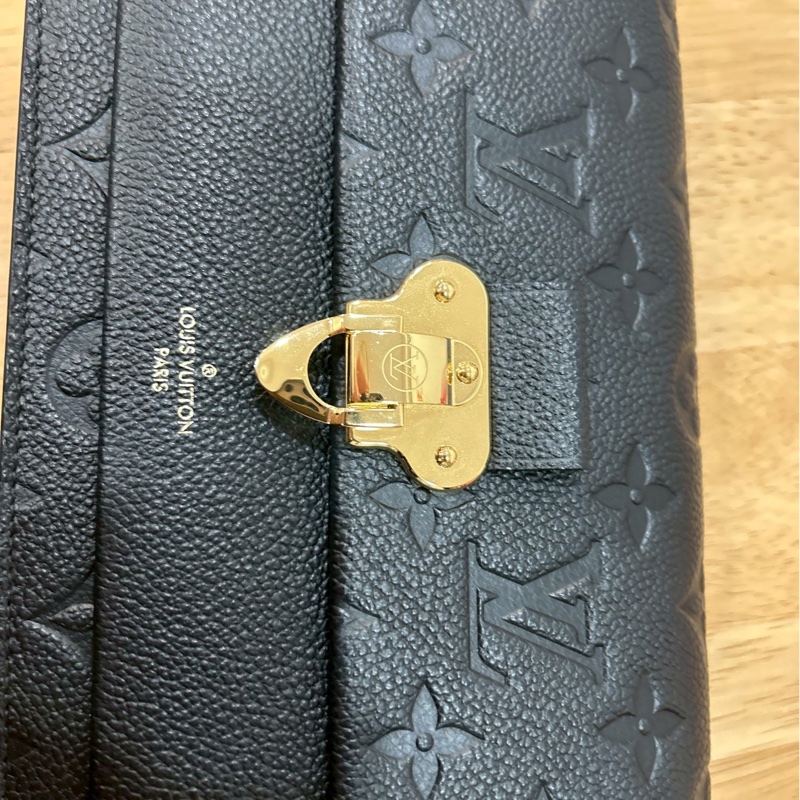Lv vavin woc 黑色壓紋鏈條包 94新 簡約高級🖤-3