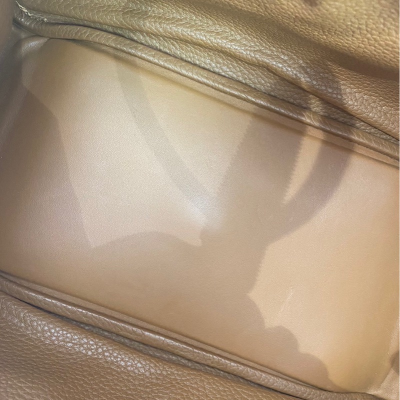 愛馬仕 Hermes Lindy 30 金棕 銀扣-47