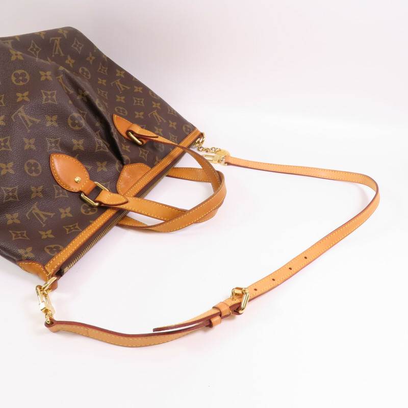 LOUIS VUITTON Monogram Palermo PM金扣手挽肩背兩用袋-4