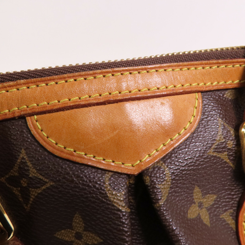 LOUIS VUITTON Monogram Palermo PM金扣手挽肩背兩用袋-14