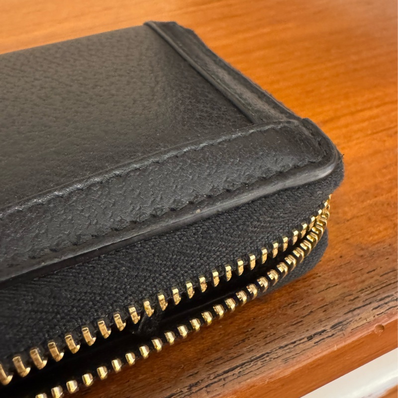 Gucci黑皮革紅綠織帶ㄇ拉長夾 中性款🤩-16