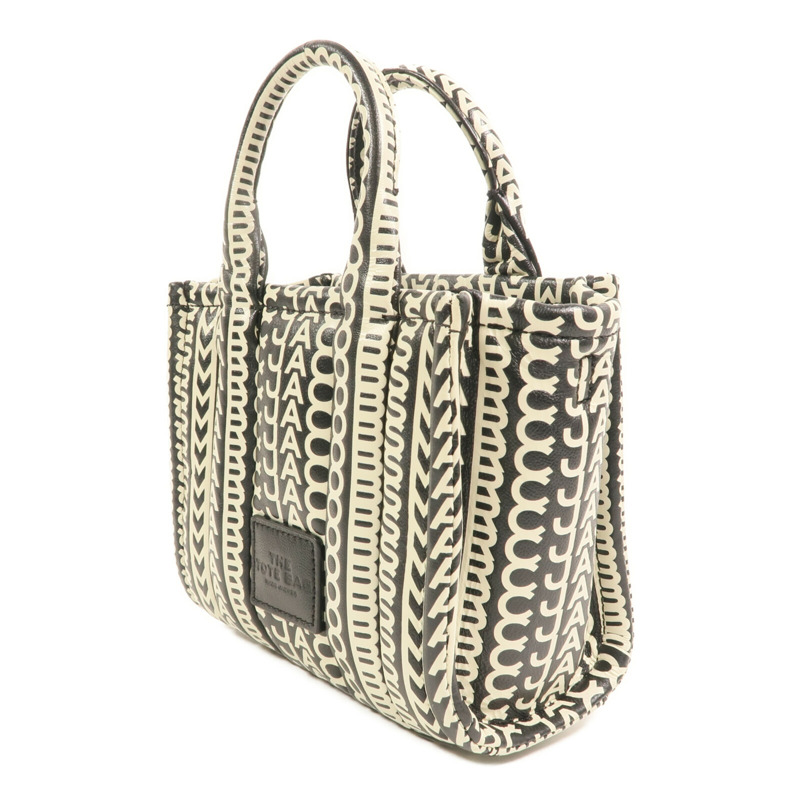 MARC BY MARC JACOBS 羊皮皮革Micro tote銀扣手挽肩背兩用袋-2