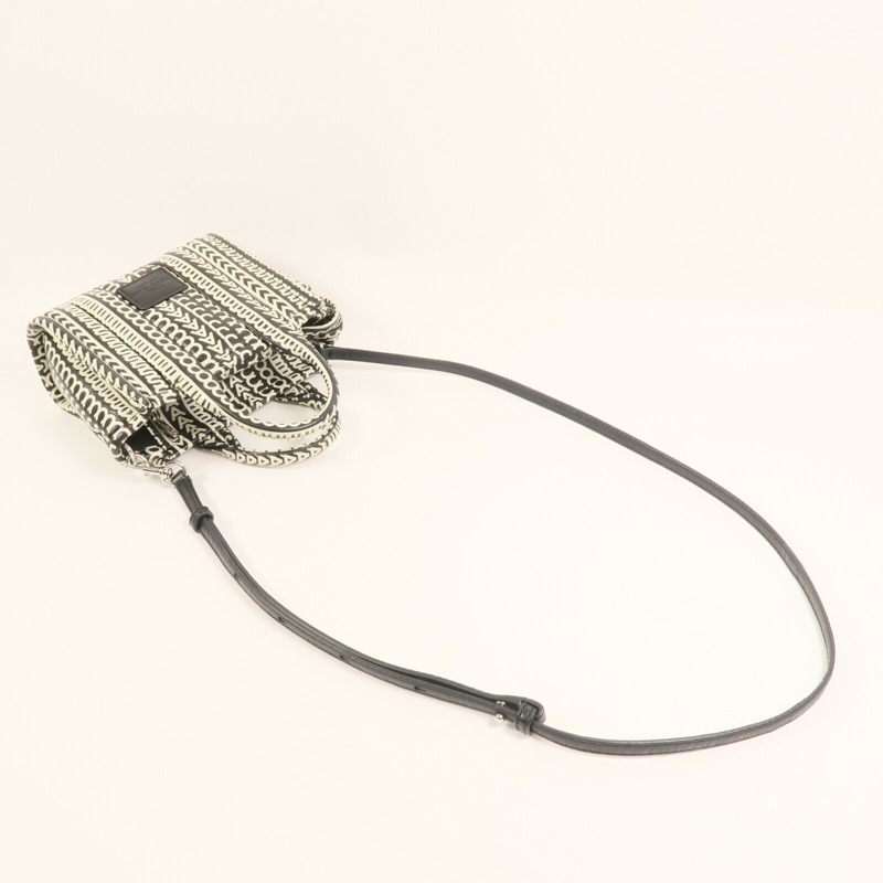 MARC BY MARC JACOBS 羊皮皮革Micro tote銀扣手挽肩背兩用袋-7