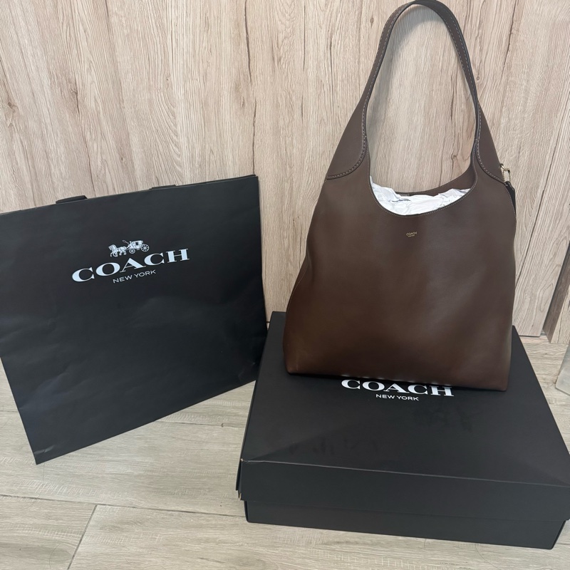 COACH BROOKLYN 39  楓樹棕色 單肩包-1