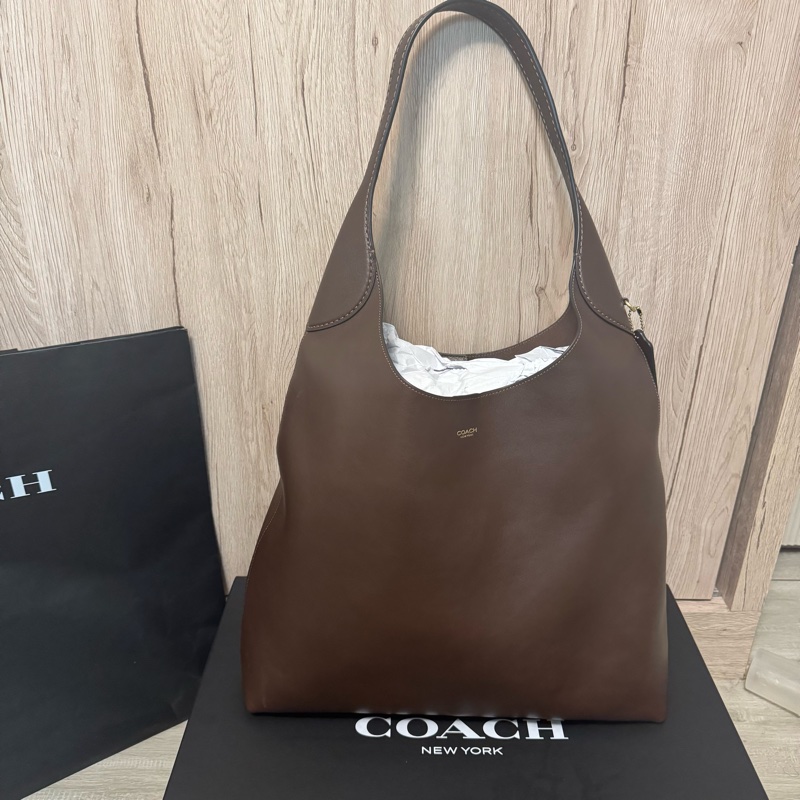 COACH BROOKLYN 39  楓樹棕色 單肩包-4