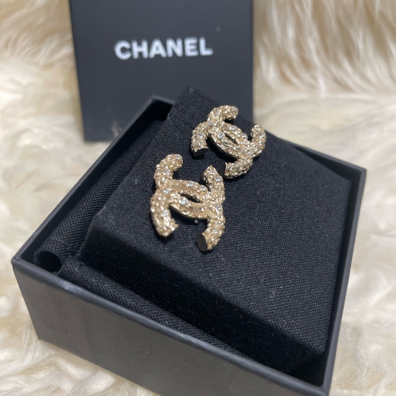 Chanel Earrings 水鑽-3