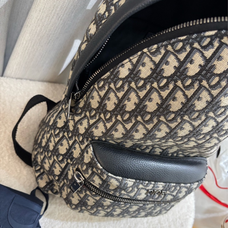 Dior Oblique Rider 老花雙肩包-10