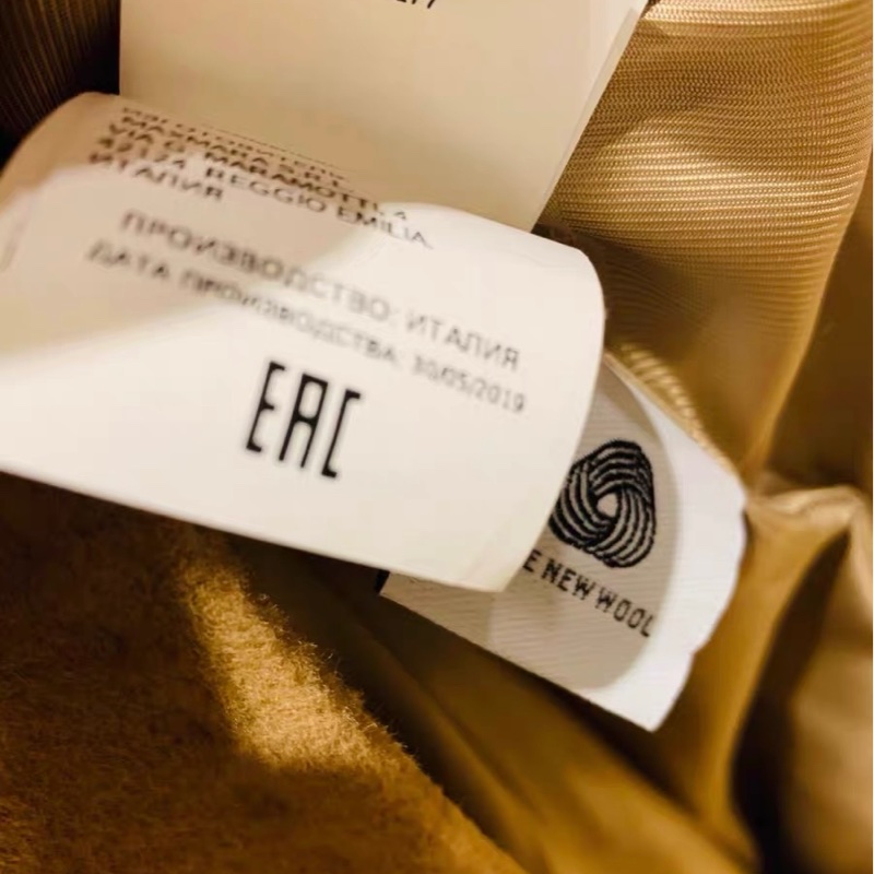 Max Mara 羊绒大衣38码98新长度128-7