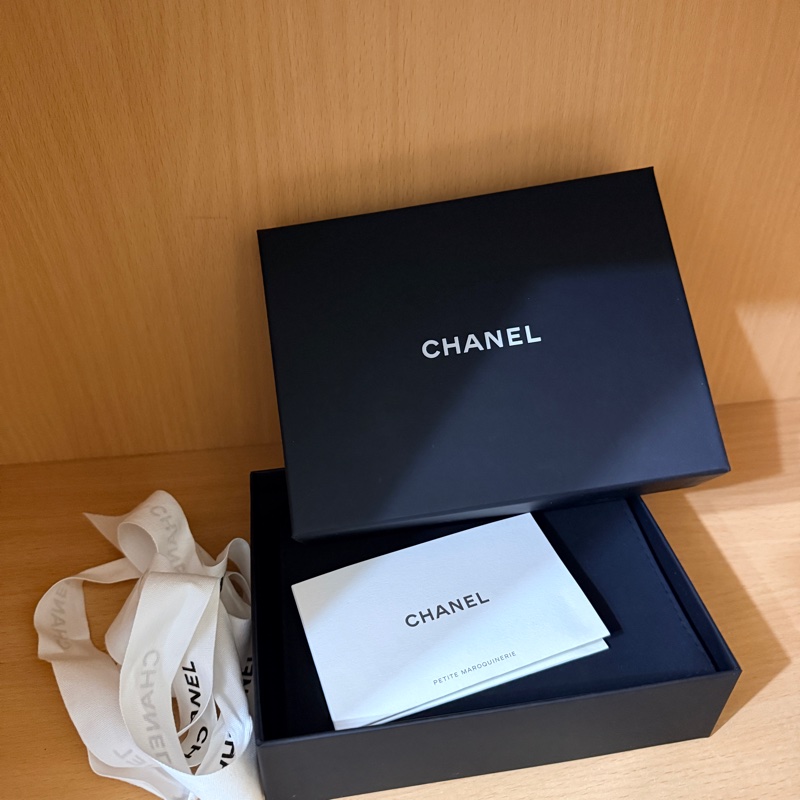 CHANEL 🔥黑金L短夾🔥 全新🔥新款雷標🔥-13