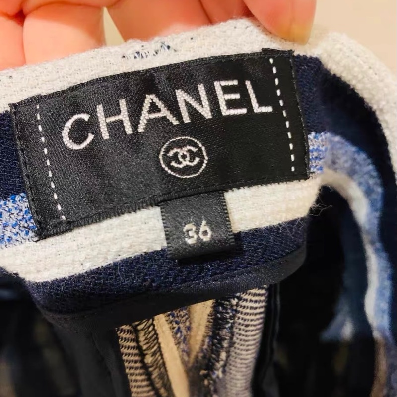 Chanel闊腿褲36碼-3