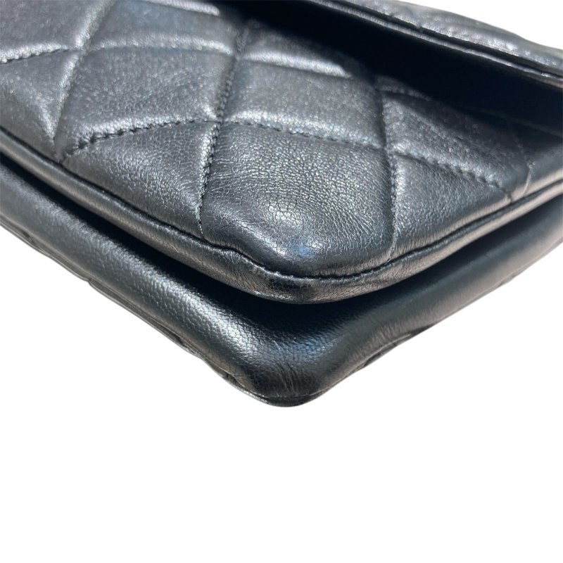 CHANEL 香奈兒 TRENDY CC FLAP BAG 肩背翻蓋包 黑色 山羊皮 淺金扣-7