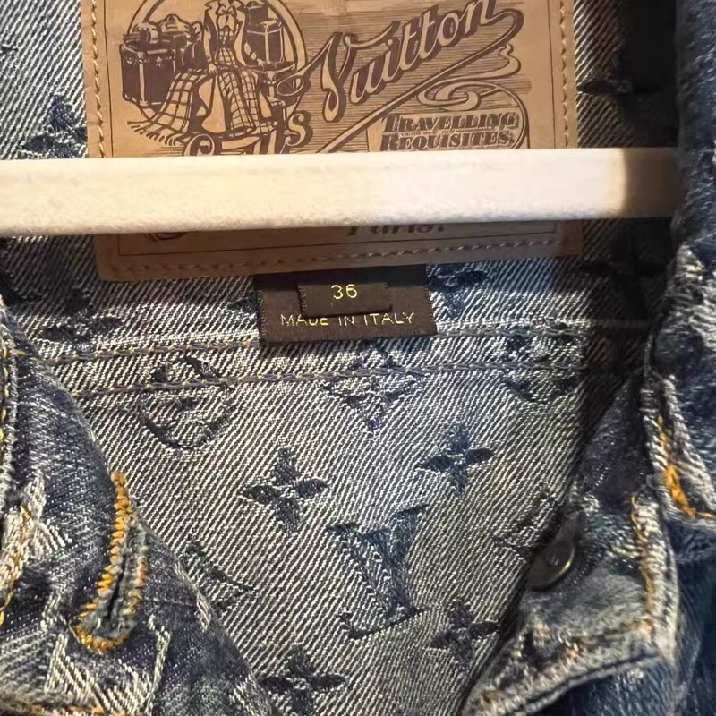 Lv老花牛仔外套36碼-6