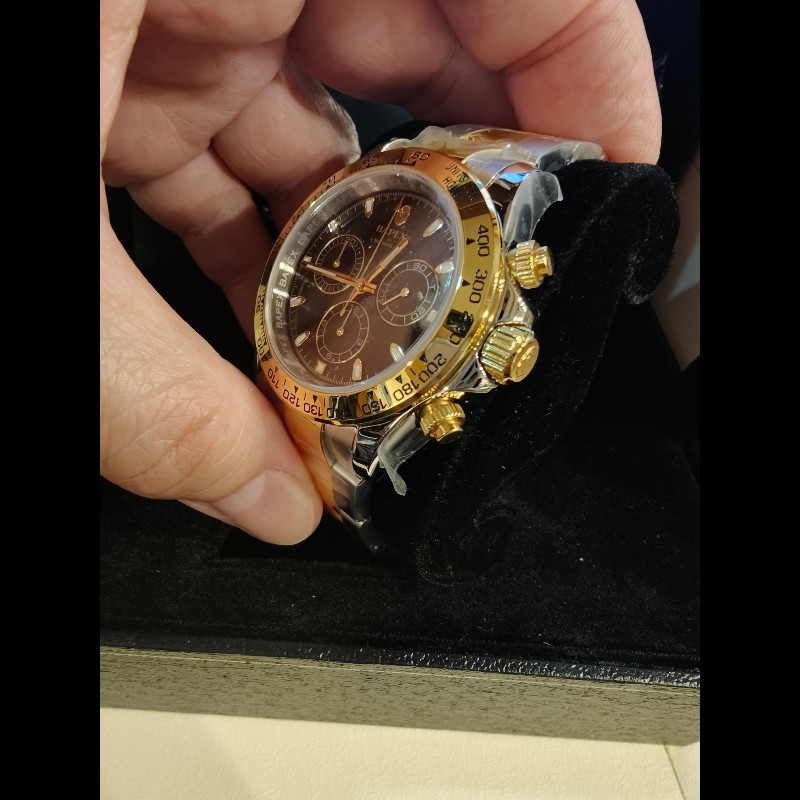 特價出清,法國帶回bape半金daytona絕版錶,全新品-4