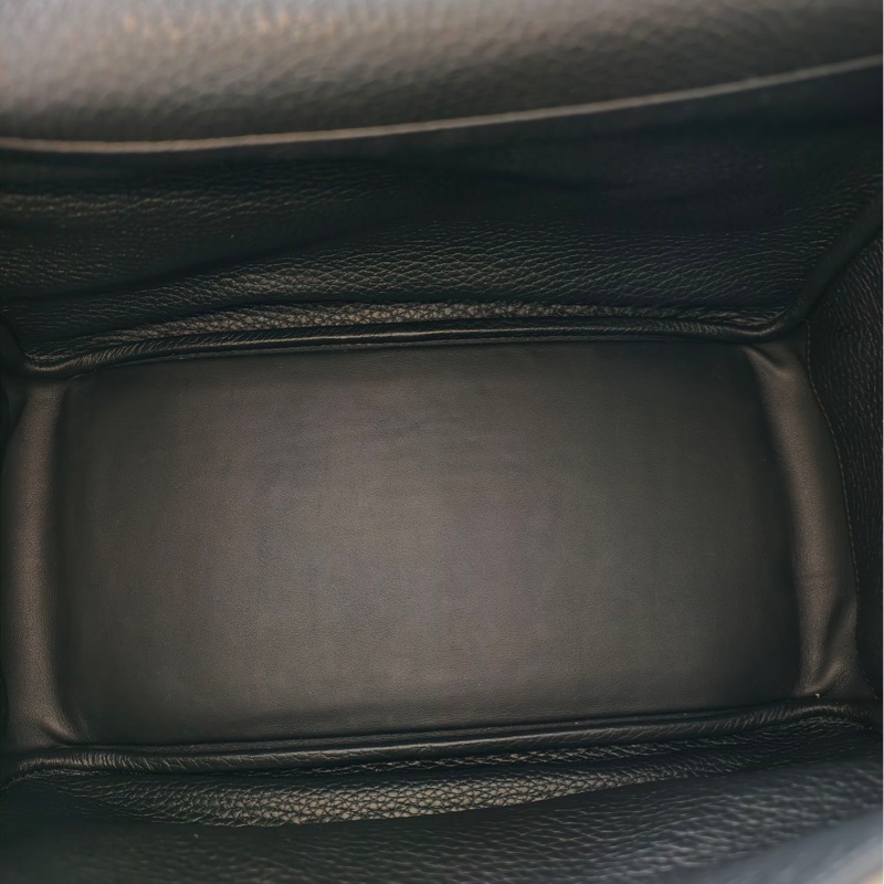 Hermes 愛馬仕 Lindy 30 黑銀扣TC皮 B刻附塵袋,成色極佳,帶膜-8