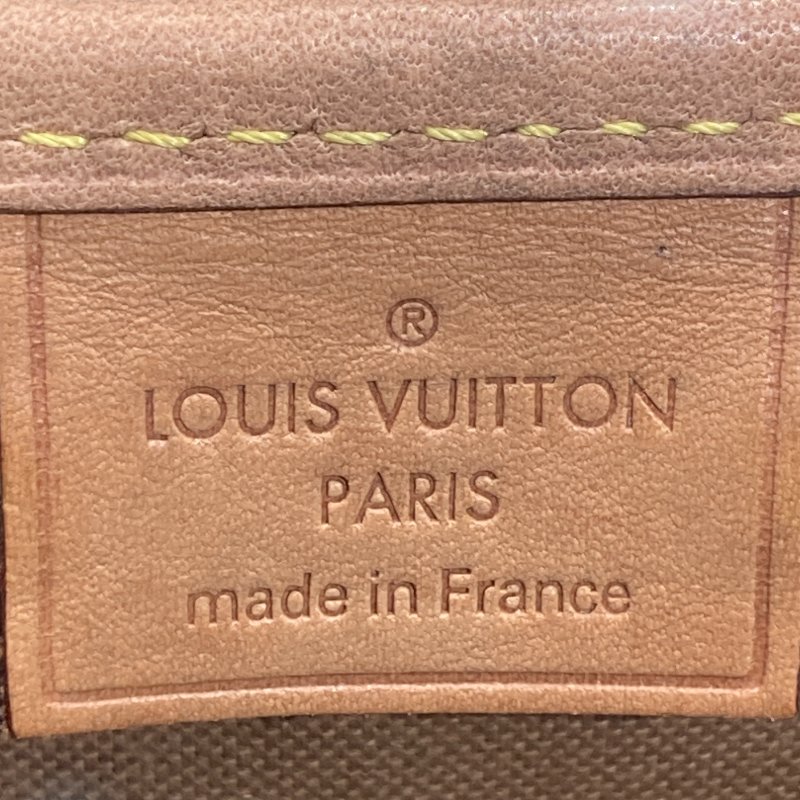 LOUIS VUITTON 路易威登 NANO NOÉ MINI 迷你老花束口水桶包 帆布 咖啡色 金釦-13