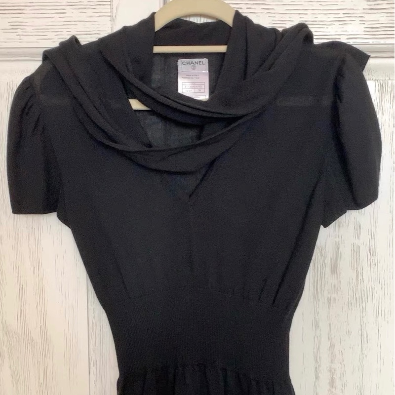 Chanel羊絨短袖38碼-0