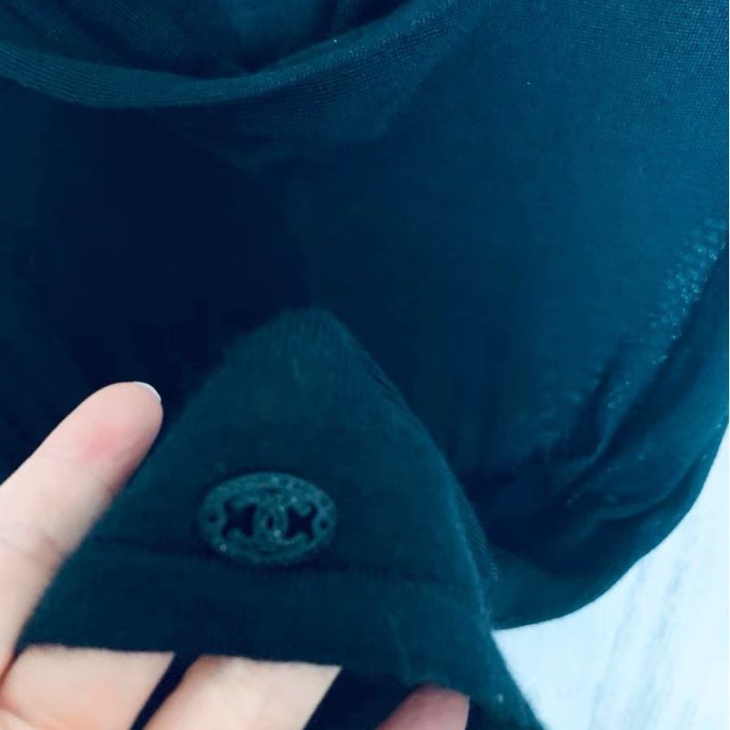 Chanel羊絨短袖38碼-1