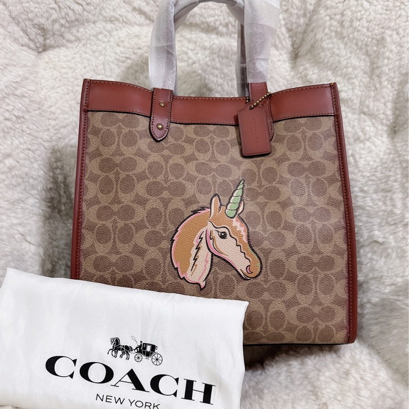 全新Coach Field Tote 30手提肩背包-0