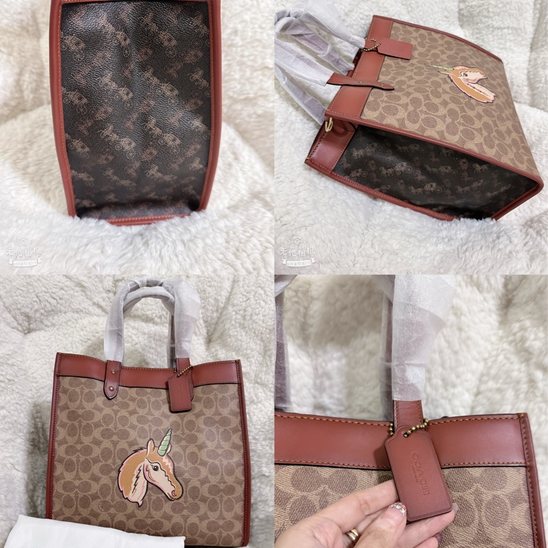 全新Coach Field Tote 30手提肩背包-11