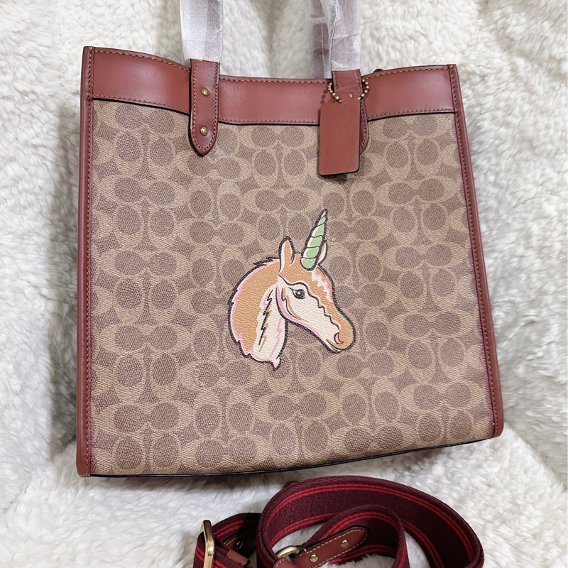 全新Coach Field Tote 30手提肩背包-28