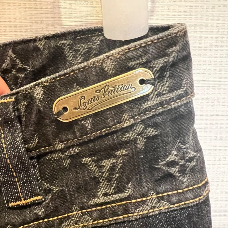 Lv牛仔褲36碼-5