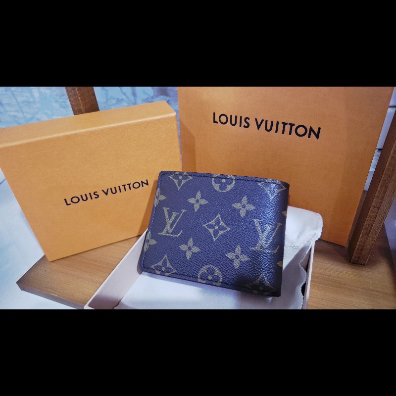 LV經典老花短夾-M60895-1