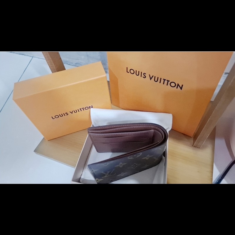 LV經典老花短夾-M60895-11