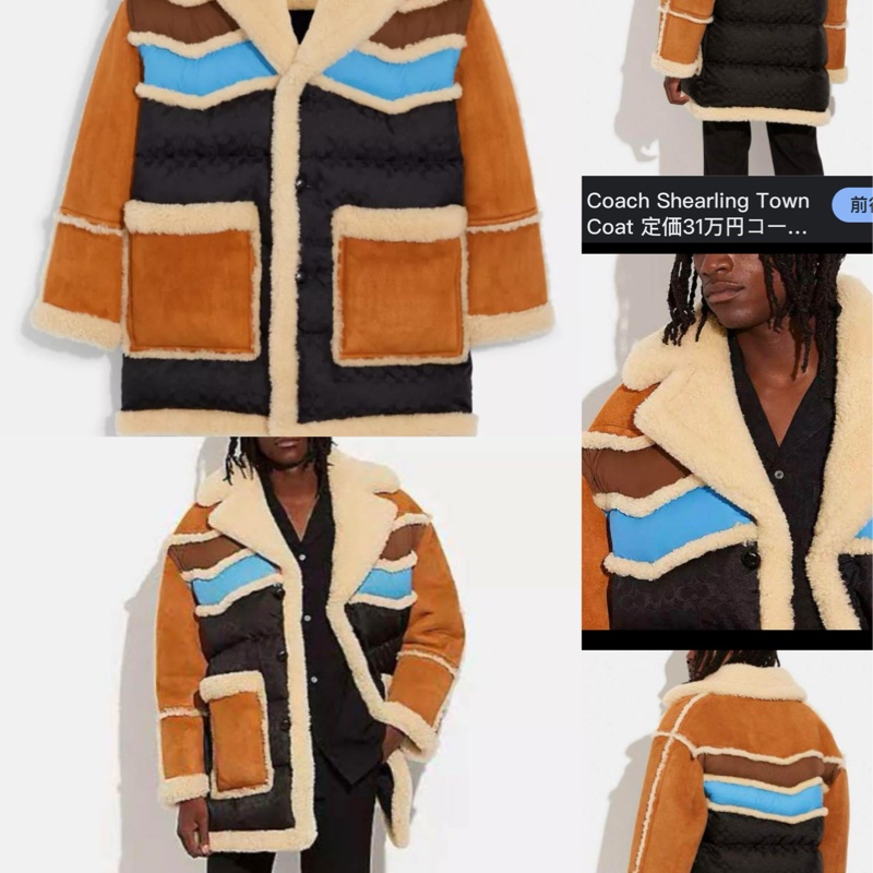 Coach Shearling Town Coat（剪羊毛鎮裝大衣）-40