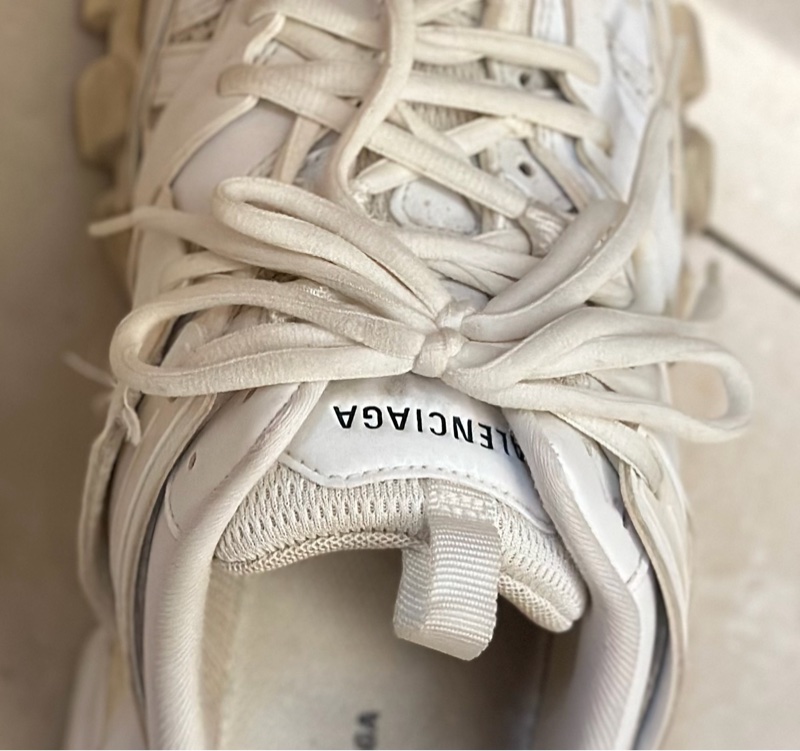 Balenciaga 巴黎世家 老爹鞋半拖鞋39全白二手-4