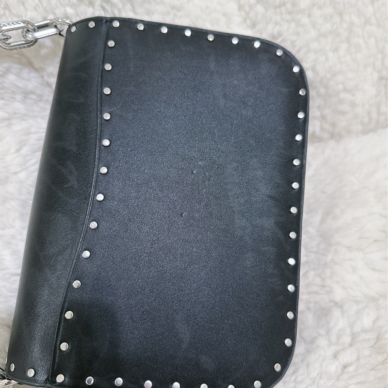 （有瑕疵）全新 Coach IDOL卯釘 手提肩背包(2條肩帶）原價32800元-13