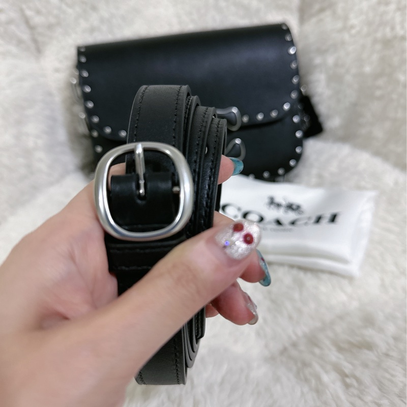 （有瑕疵）全新 Coach IDOL卯釘 手提肩背包(2條肩帶）原價32800元-14