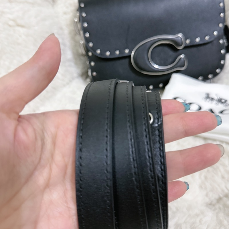 （有瑕疵）全新 Coach IDOL卯釘 手提肩背包(2條肩帶）原價32800元-15