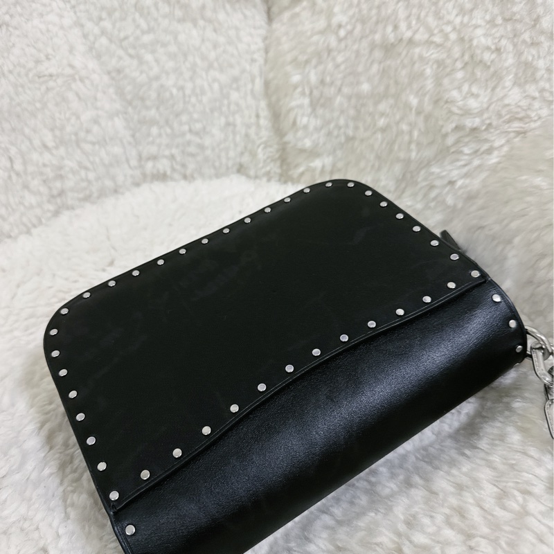 （有瑕疵）全新 Coach IDOL卯釘 手提肩背包(2條肩帶）原價32800元-31