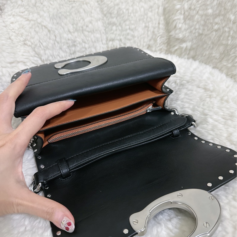 （有瑕疵）全新 Coach IDOL卯釘 手提肩背包(2條肩帶）原價32800元-43