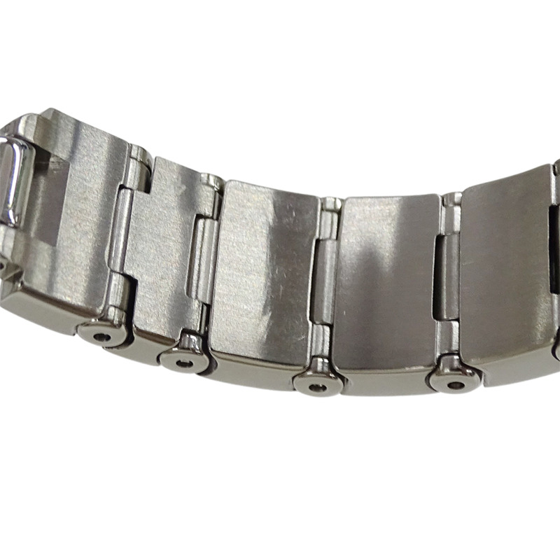 歐米茄星座系列 Quadrella Mini 1585.79 女士腕錶,飾有貝殼、鑽石和彩色寶石,石英機芯,不鏽鋼錶殼,銀色,拋光處理-8